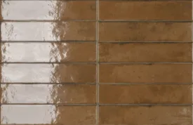 Ceramic-Apolo Raku C71R2777C8C Wandtegel 060X270 Terracota 7,7mm Glans